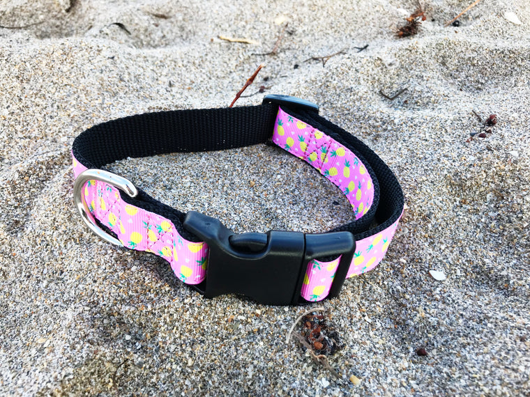 Pink Pineapple Collar